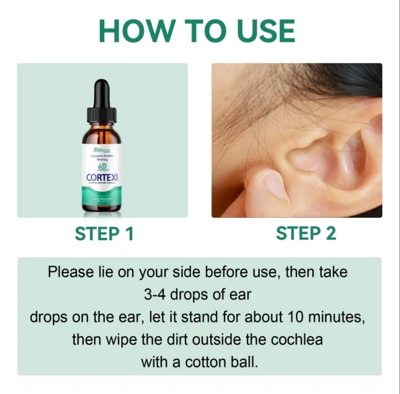 EchoEase Ear Drops - Gentle Plant-Based Ear Care