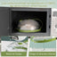 Premium 10-Inch Microwave Splatter Cover with Handle