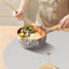 Lazy Susan Shelf Liner: Silicone Non-Slip & Thermal Protection (2pcs)