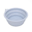 Dog Feeders Folding Silicone Bowl Outdoor Travel Foldable Portable Cat Dog Food Water Container Feeding Tray Bowl Pet Supplies - Korvel