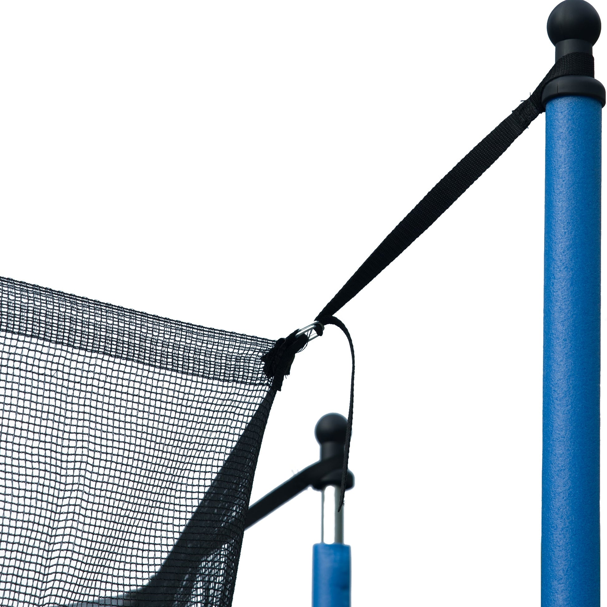 14FT Trampoline for Adults & Kids with Basketball Hoop, Outdoor Trampolines w/Ladder and Safety Enclosure Net for Kids and Adult - Korvel