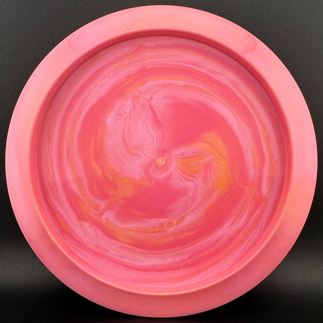 Disque de golf en plastique Swirly S-Line TD Mini Huk Tri-Fly