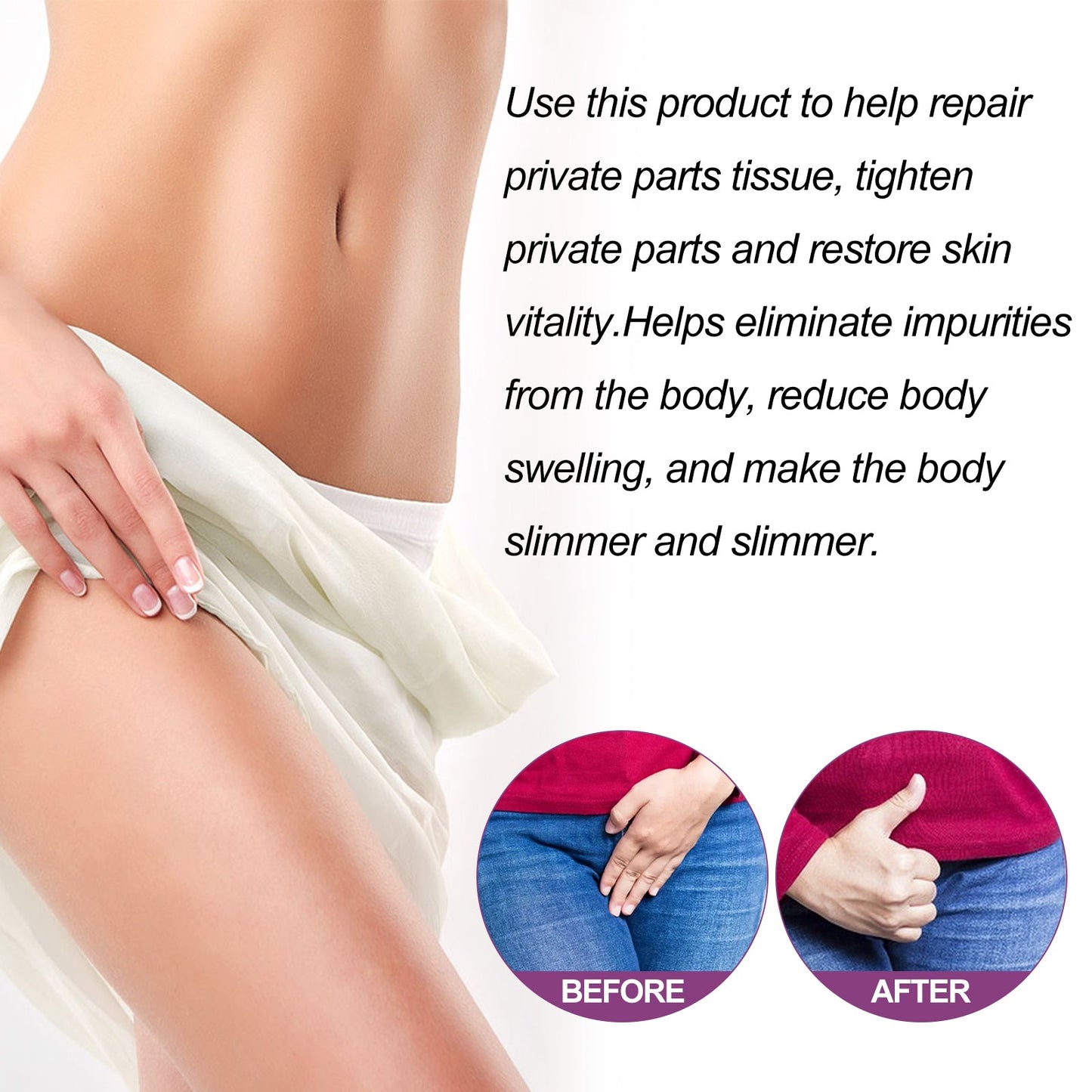 Natural Feminine Care Gel for Comfort and Freshness