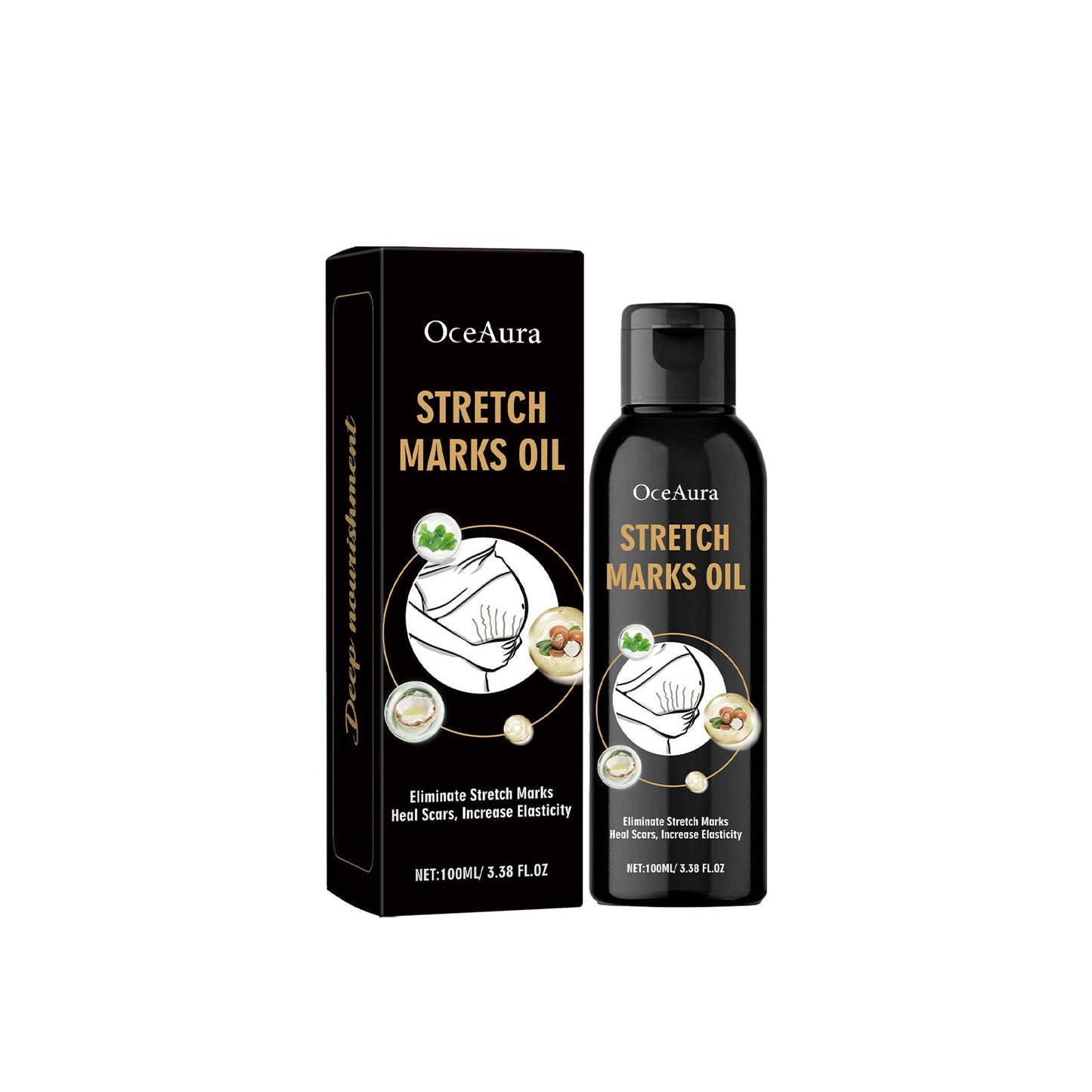 Huile de soin de la peau premium pour une hydratation profonde