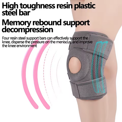 Meniscus Sports Knee Protector with Adjustable Support