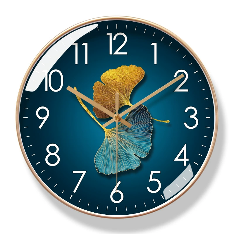 Brand - new 10/12 - inch modern wall clock. Its silent quartz makes it perfect for living rooms. - Korvel