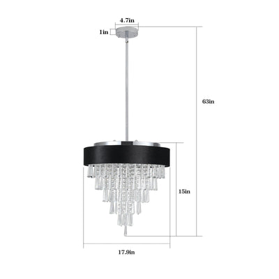 Modern Crystal Chandelier for  Living-Room Round Cristal Lamp Luxury Home Decor  Light Fixture - Korvel