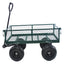 Wagon Cart Garden cart trucks make it easier to transport firewood (green) - Korvel