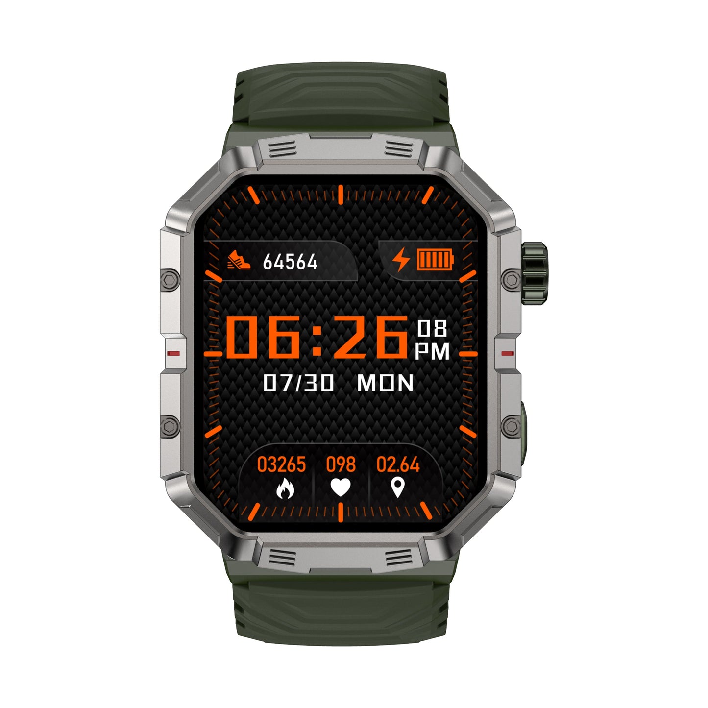GW55 HD Bluetooth voice call smart watch with NFC multi sport mode sleep monitoring - Korvel