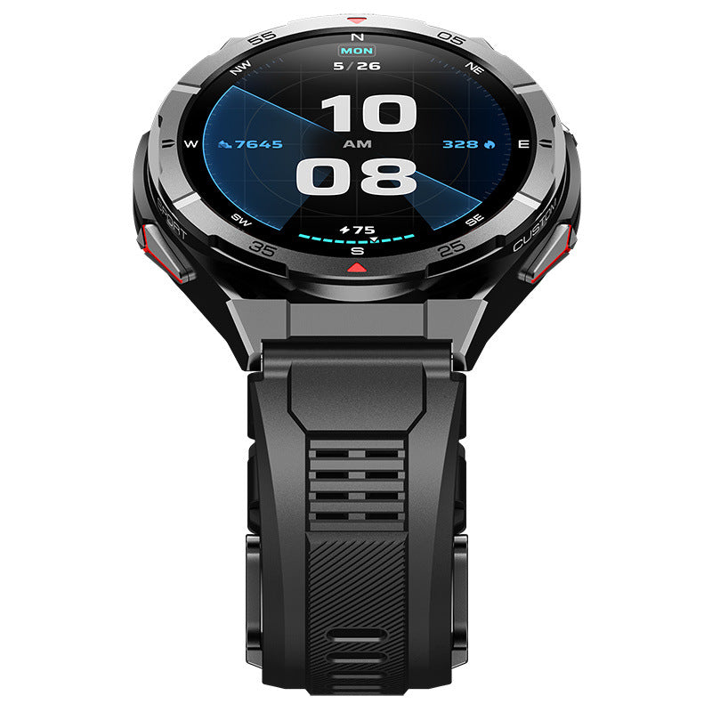 X2B smartwatch Bluetooth call dual band GPS pressure compass outdoor three proof men's wristband - Korvel