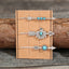 3 PCS/Set Artificial Turquoise Hair Pins - Korvel