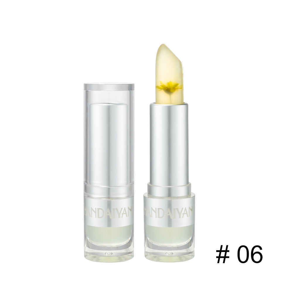 HANDAIYAN Warm Lipstick Flower Color Changing Moisturizing Lipstick Is Not Easy To Fade And Does Not Take Off Makeup - Korvel