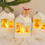 Christmas Gift LED Christmas Wind Light Electronic Candle Light Creative Night Light Christmas Tree Pendant Decorative Supplies - Korvel