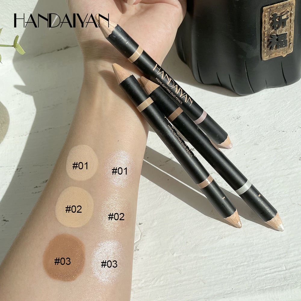 HANDAIYAN Double Head Eyebrow Dual Purpose Pen