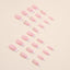French simple glitter girl’s soft and tender wearable manicure nails - Korvel