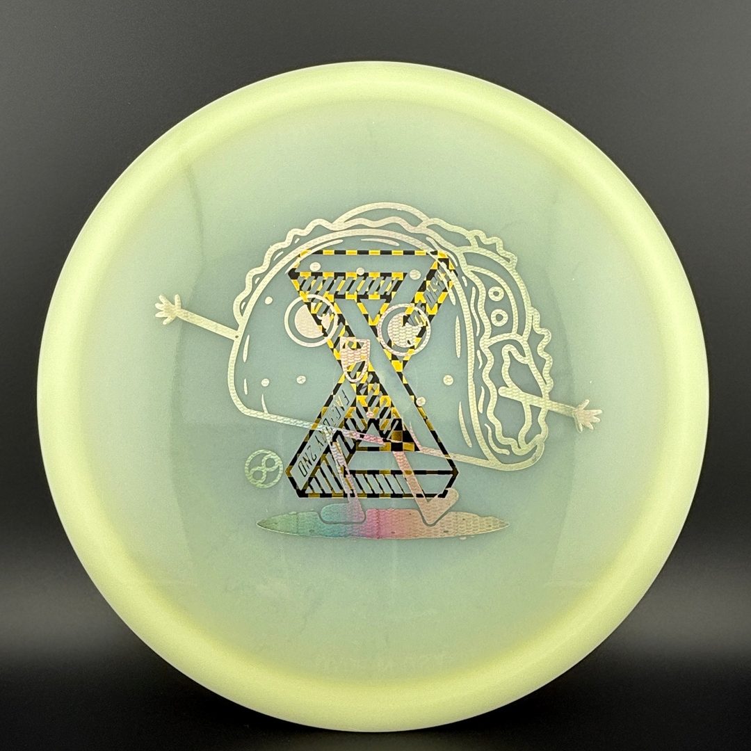 Glow C-Blend Centurion - X-Out Taco Disc Golf Driver