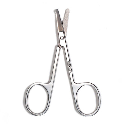 Premium Silver Round Nose Nose Hair Trimmer - 9cm