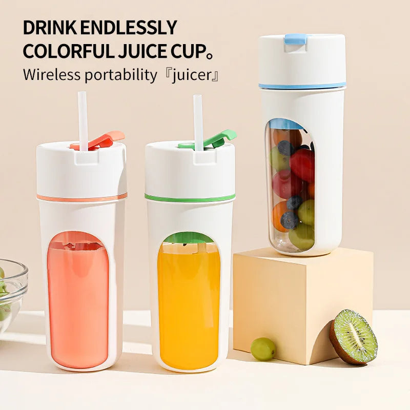 Portable Electric Juicer Blender with 6 Blades
