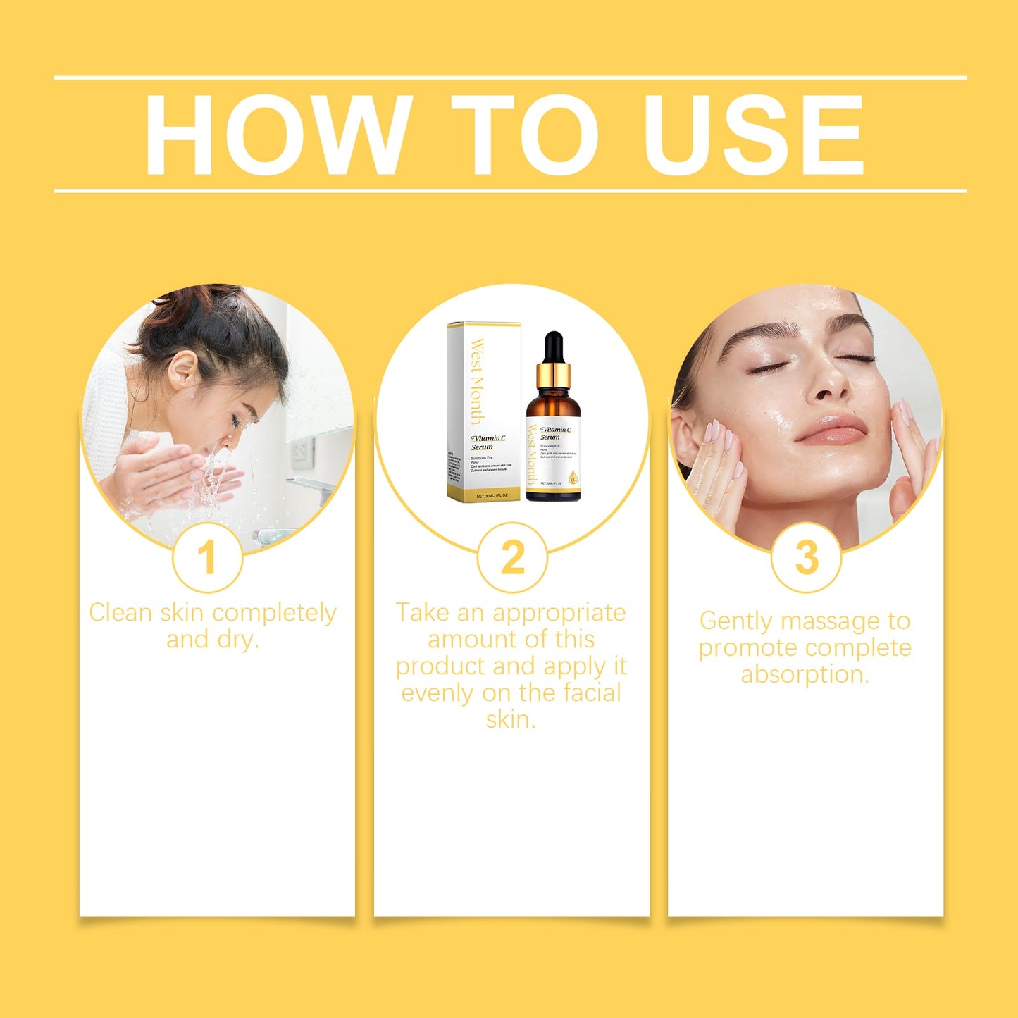 Vitamin C Essence, Moisturizing And Tender Skin Essence - Korvel