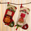 3D Cartoon Christmas Stockings - Festive Holiday Decor