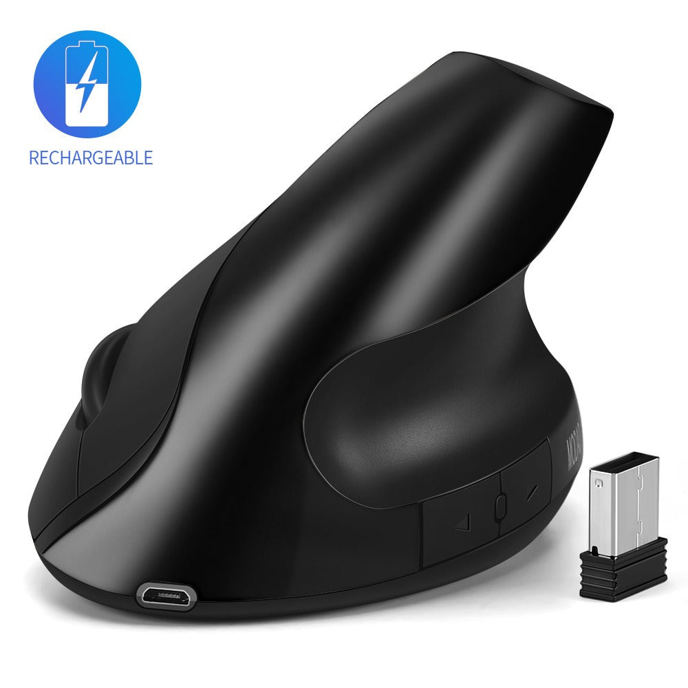 Souris verticale sans fil ergonomique silencieuse 2.4G