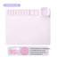 Silicone painting pad, simple solid color art painting pad, children's graffiti pad, washable watercolor color matching silicone - Korvel