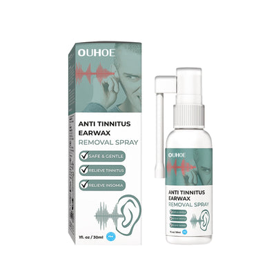 Tinnitus Spray, Relieve Tinnitus Earplug Clean Earwax Ear Health Care Spray - Korvel