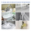 Bathroom Cleaner, Shower Room Glass Scale Cleaner Stainless Steel Wash Basin Bathtub Decontamination - Korvel