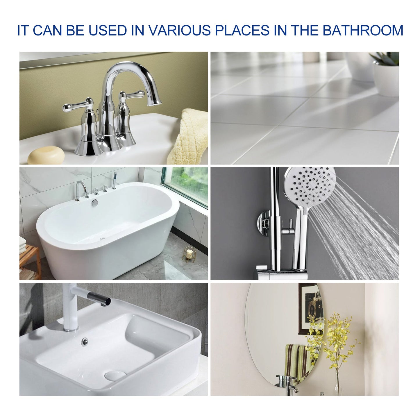 Bathroom Cleaner, Shower Room Glass Scale Cleaner Stainless Steel Wash Basin Bathtub Decontamination - Korvel