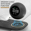 Six in one mobile phone watch headphones wireless charging clock alarm Bluetooth speaker night light - Korvel