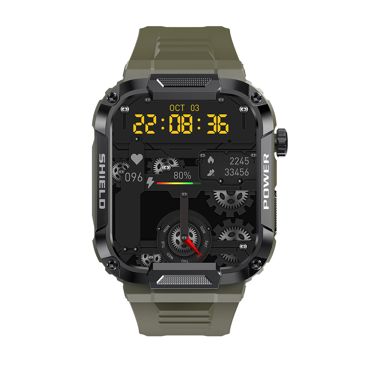 Smart bracelet MK66 Bluetooth call IP69 health monitoring super long endurance sleep monitoring sports watch - Korvel