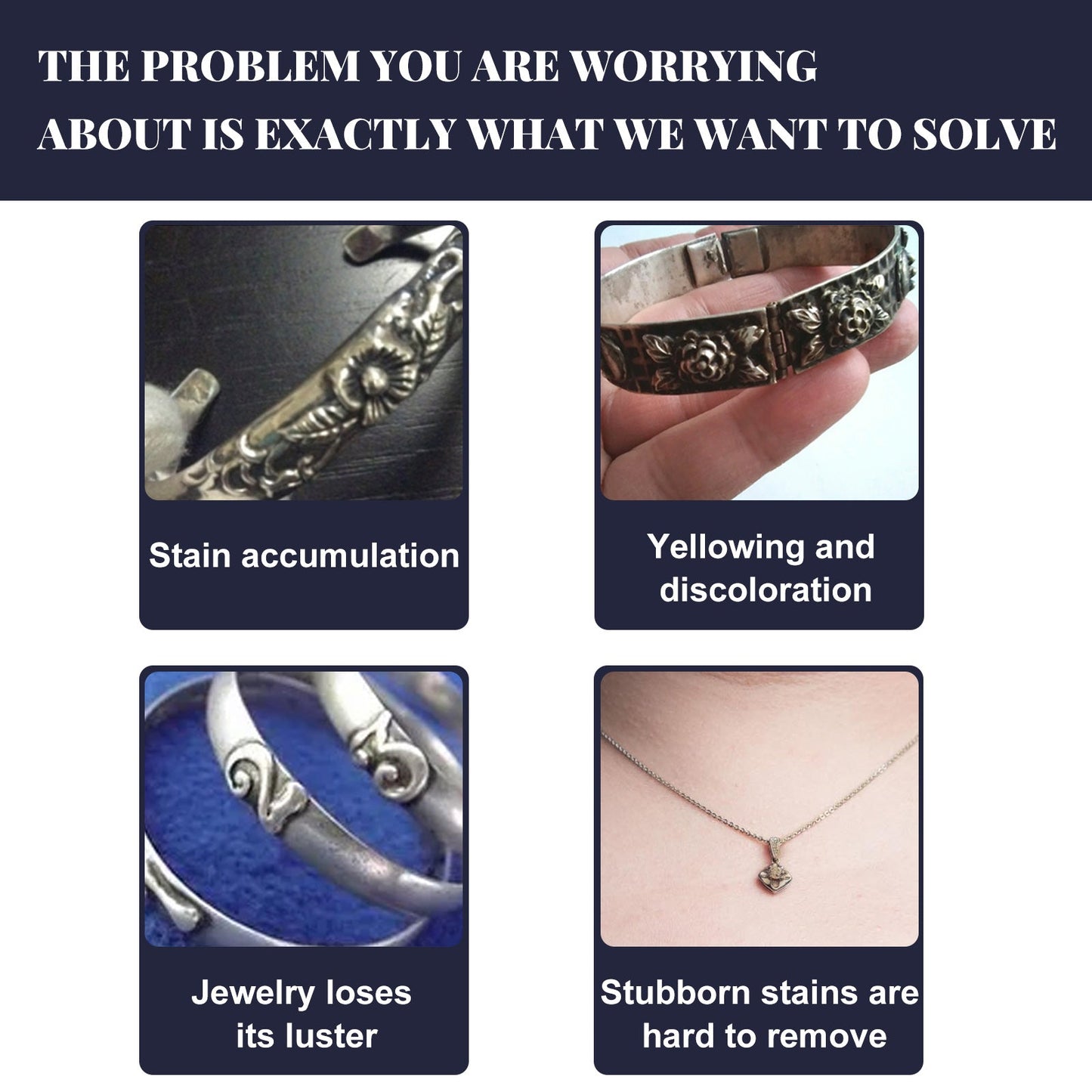 Jewelry Cleaner, Gold And Silver Jewelry Watches Diamond Ring Jewelry Decontamination Anti-Oxidation Cleaner - Korvel