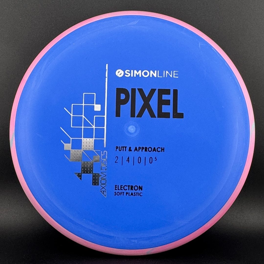 Soft Electron Pixel - Simon Line Disc Golf Putter