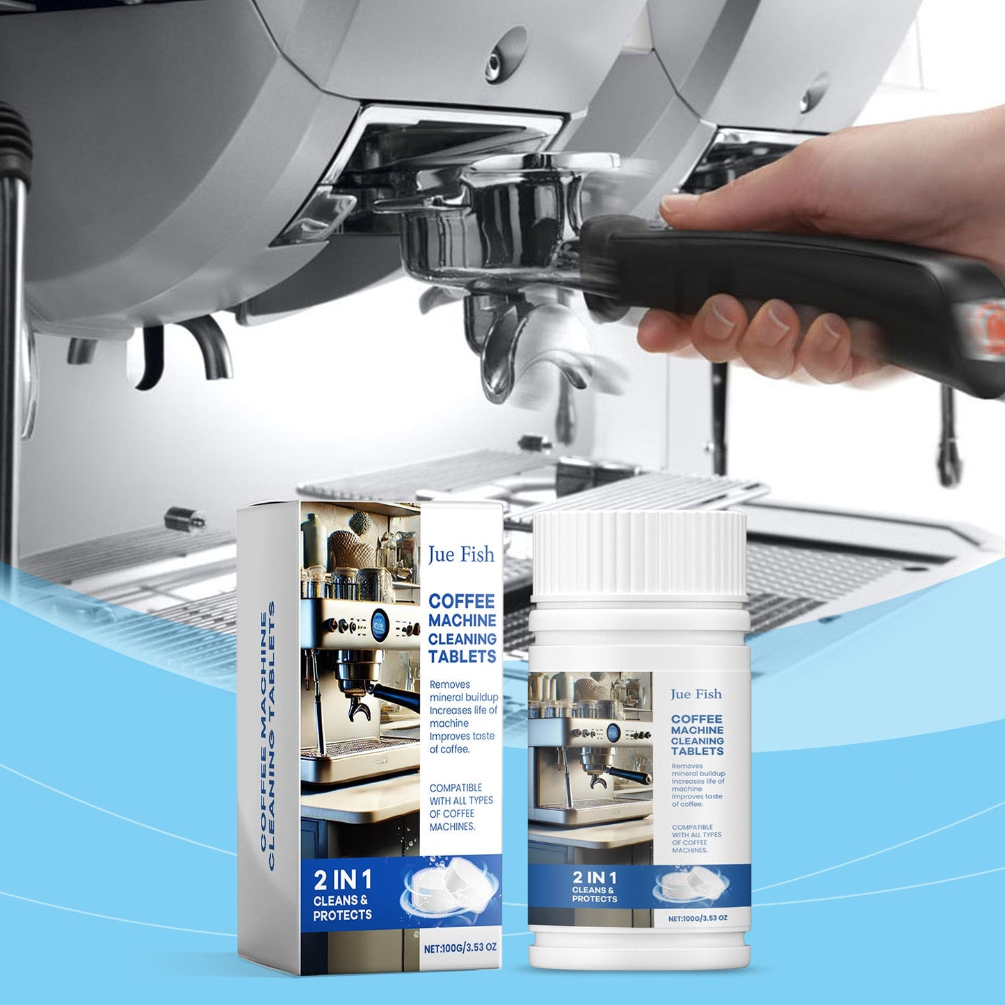 Premium Coffee Machine Cleaning Sheets