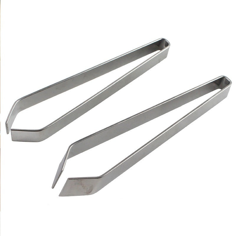 Stainless steel pig hair clip for kitchen chicken hair removal, fish bones and bones removal, tweezers for duck hair and pig hai - Korvel