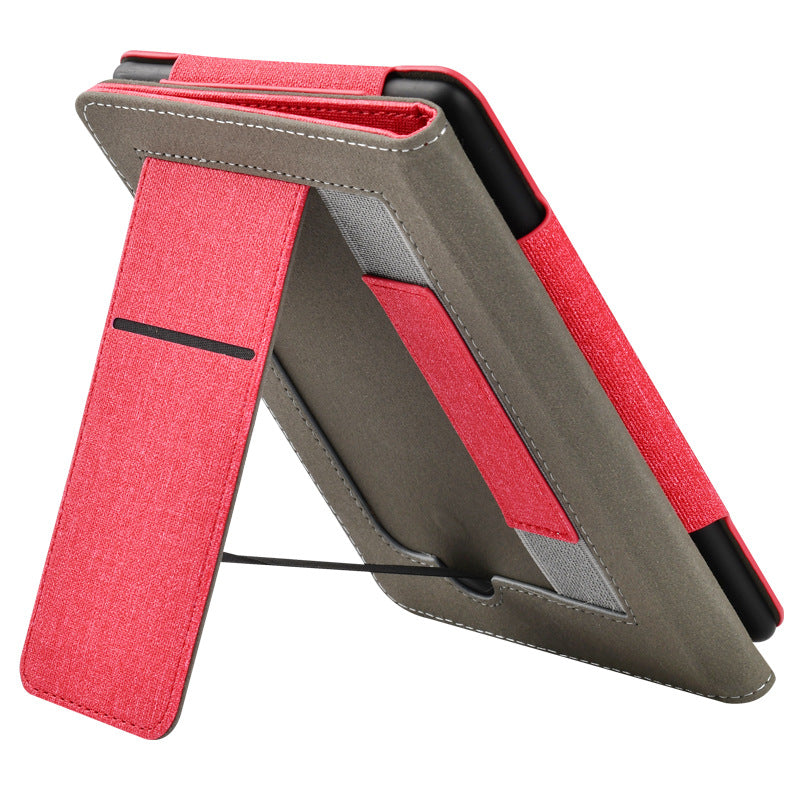 Suitable For Kindle Paper White5 Cloth Pattern Bracket Protective Cover 6.8 Inch 11th KPW5 Hand-Held Card Holder - Korvel