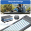 Outdoor thicken self-inflating camping mattress: ultralight, with built-in pump, ideal for travel, hiking, fishing. - Korvel