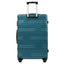 Hardshell Luggage Sets 3 Pcs Spinner Suitcase with TSA Lock Lightweight 20''24''28'' Navy + ABS - Korvel