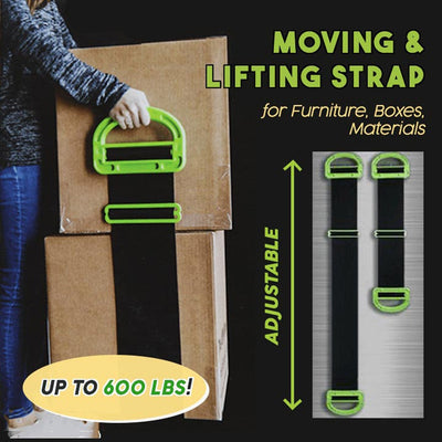 Landle Adjustable Moving and Lifting Straps for Easy Transport