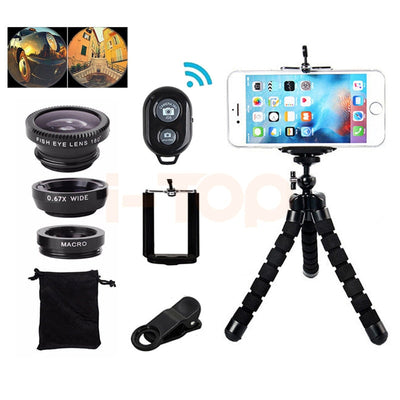 7-in-1 Mobile Phone Camera Lens Kit