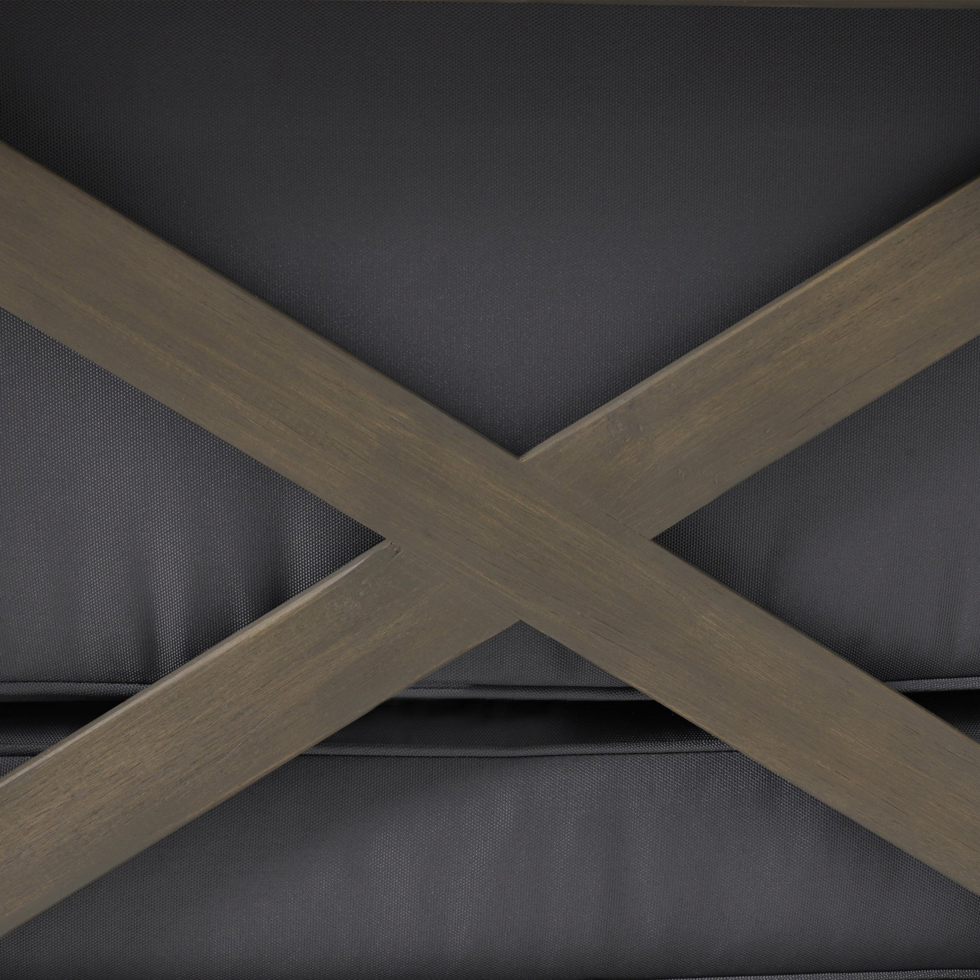 BRAVA X-BACK RIGHT CORNER BENCH, DARK GREY - Korvel