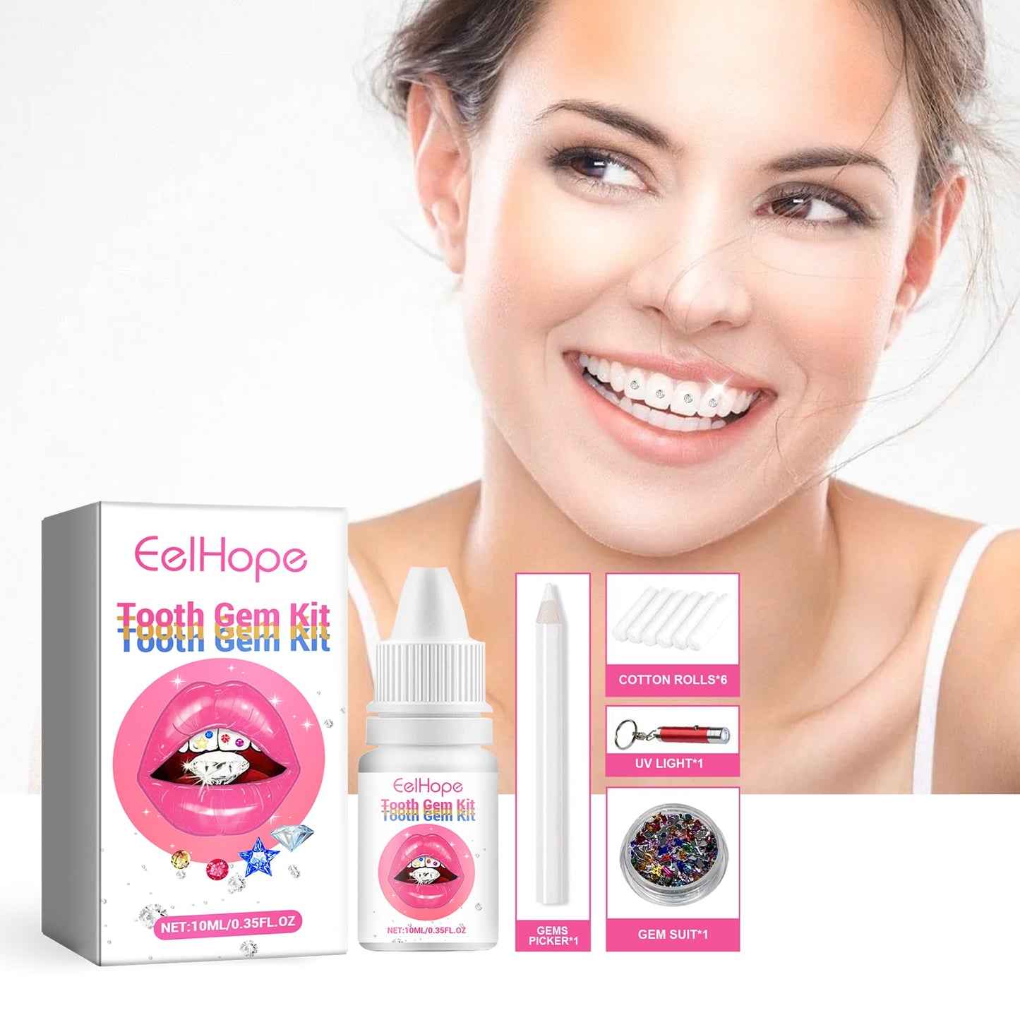 Tooth Gem Kit - DIY Dental Jewelry for a Dazzling Smile