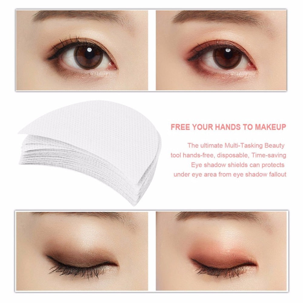 20pcs Pro Cotton Eyeshadow Shields pour un Maquillage Parfait