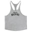 Premium Cotton Fitness Vest with Fine Straps