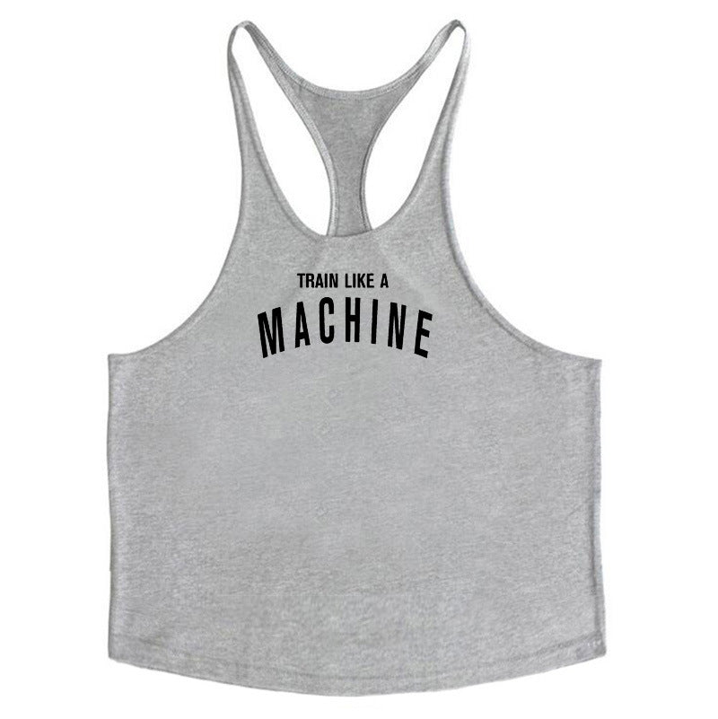 Premium Cotton Fitness Vest with Fine Straps