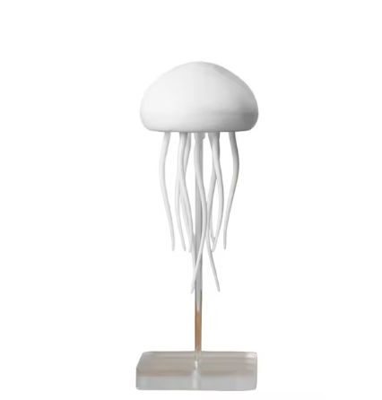 Lampe Méduse Contrôlée par Voix - Éclairage Ambiant Multicolore