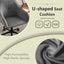 Velvet Office Desk Chair, Modern Home Desk Chair with Wheels , Vanity Chairs for Living Room, Bedroom,Study Room - Korvel