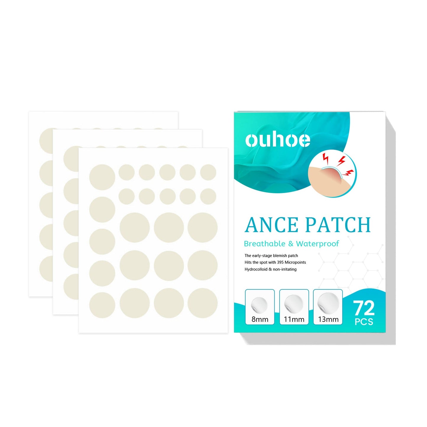 Invisible Acne Repair Patch - Hydrocolloid Concealer