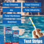 3-In-1 Ph Test, Paper Pool Water Quality Total Alkalinity Hardness Pool Clean Water Ph Test Strip - Korvel