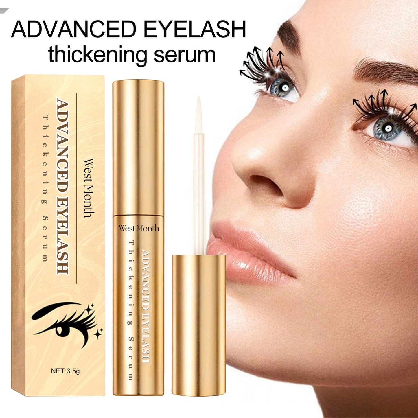 Premium Volumizing Mascara for Beautiful, Long Lashes